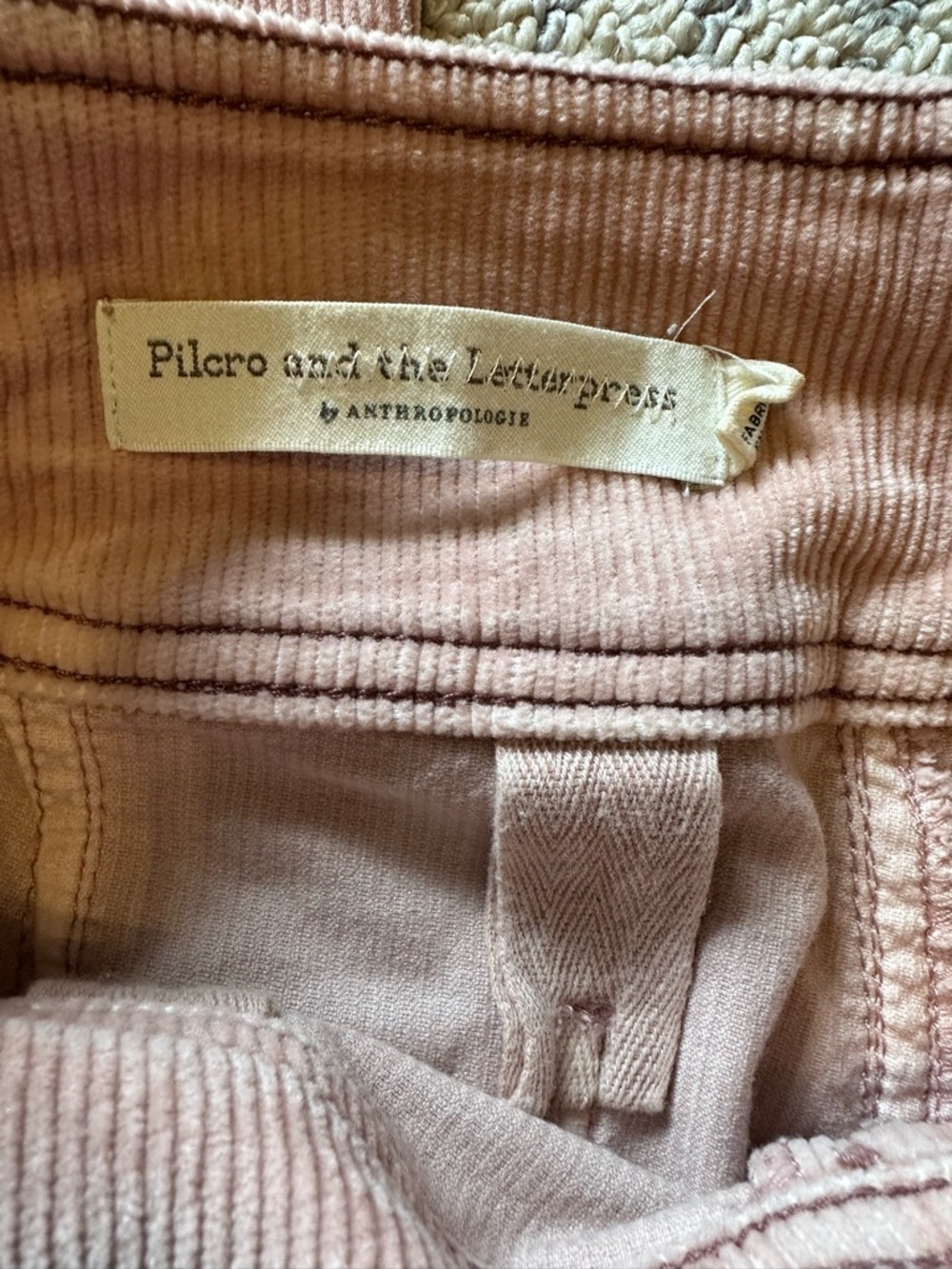 Pilcro & The Letterpress Bootcut Corduroy Pants Size 26 - Picture 7 of 7